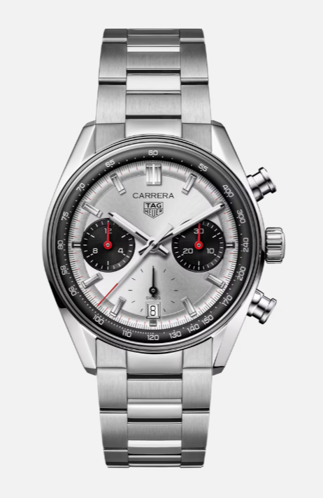 TAG HEUER CARRERA CHRONOGRAPH  Automatik, 39 mm, Edelstah