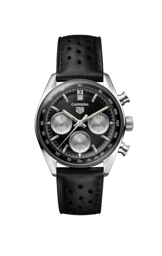 TAG HEUER CARRERA Automatik-Chronograph, 39 mm, Edelstahl